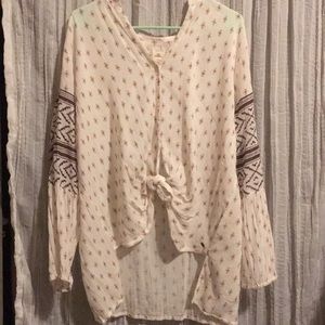 O’Neill long sleeve blouse